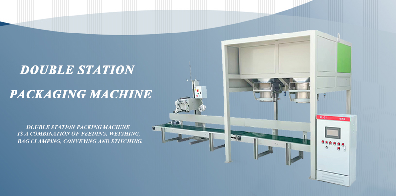 double station packing machine
