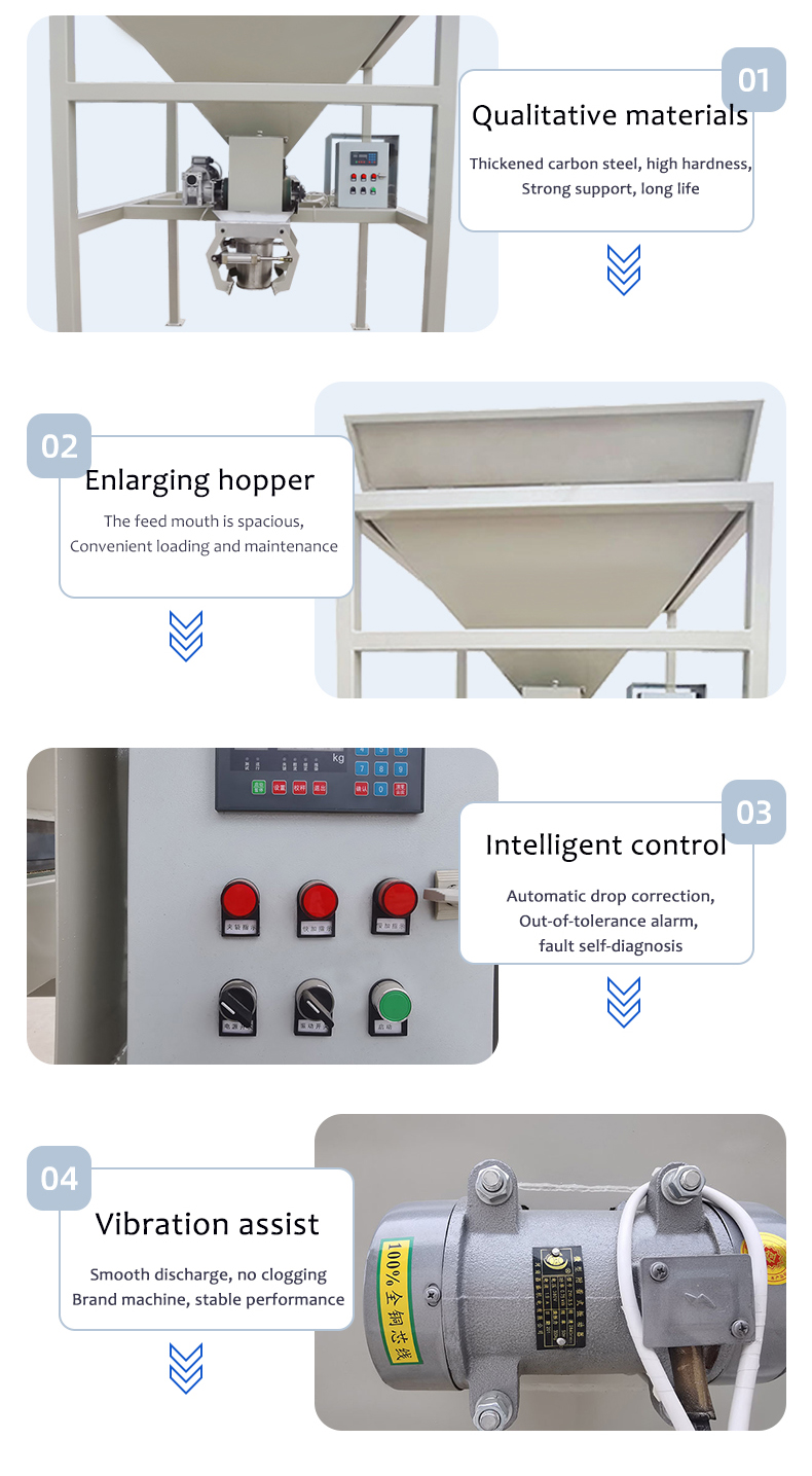 sand bag packaging machine detail