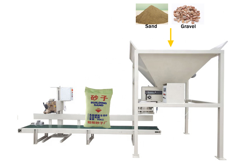 sand packaging machinery