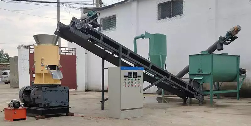 small wood pellet production line