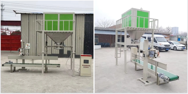 double bucket packing machine