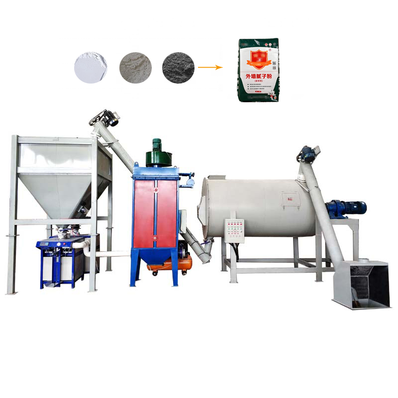 Simple Dry Powder Mortar Production Line